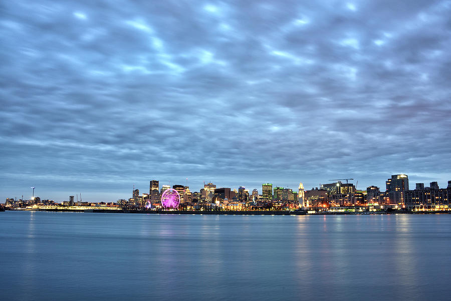 Montreal from the Saint Lawrence River - Canada Photograph by Brendan ...