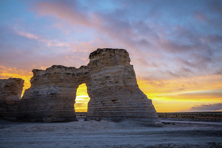 Monument Rock Sunrise Photograph By Steven Bateson - Fine Art America