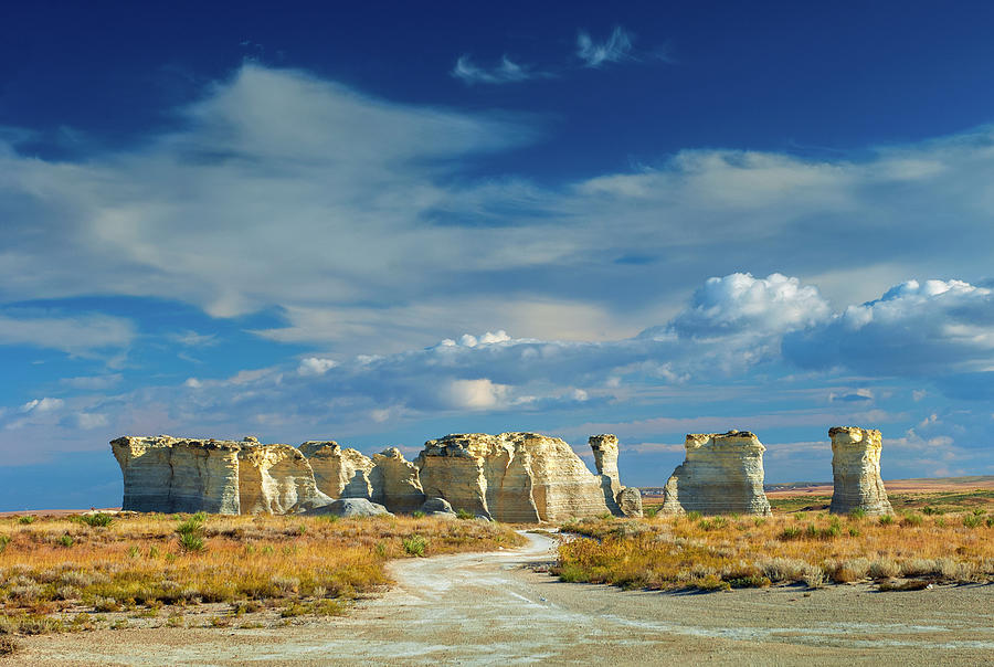 Monument Rocks.Kansas Photograph by Anthony John Coletti