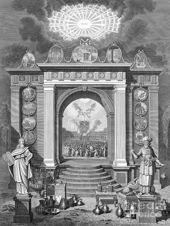 Monument To Jewish Faith Drawing by Noach van der Meer