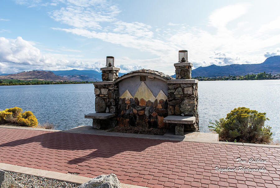 Monument to Slovenian Pioneers of Osoyoos Photograph by Tom Cochran