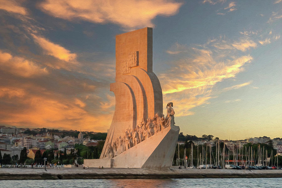 Monument to the Discoveries Photograph by Betty Eich
