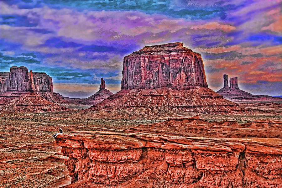 Monument Valley 19 - John Fords Point Photograph by Allen Beatty