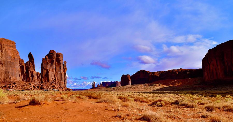 Monument Valley - The Hand of God Photograph by Bnte Creations