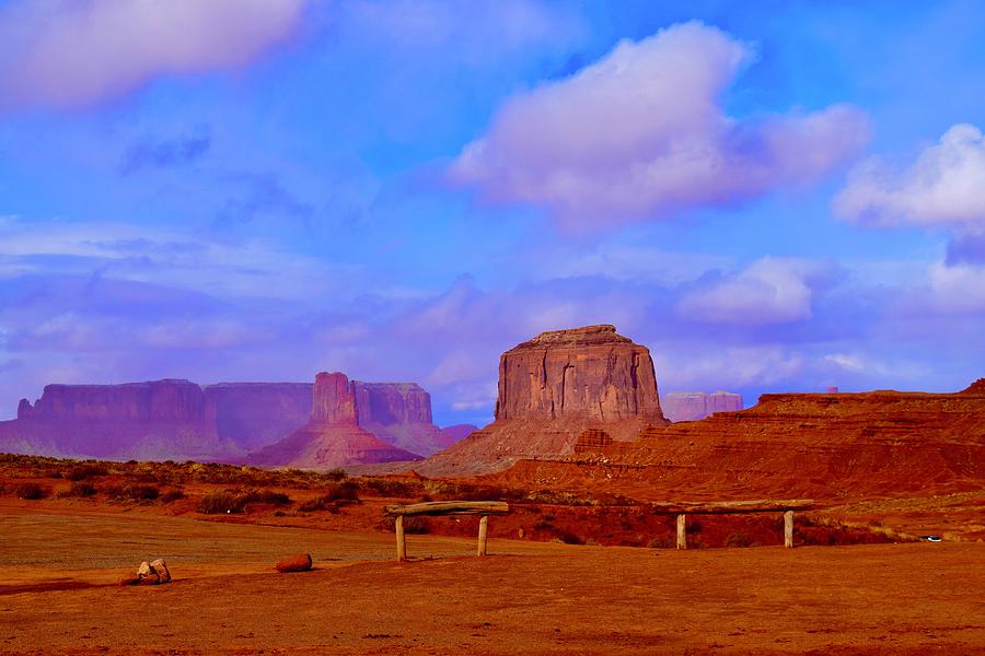 John Fords Poin@Monument Valley Photograph by Bnte Creations
