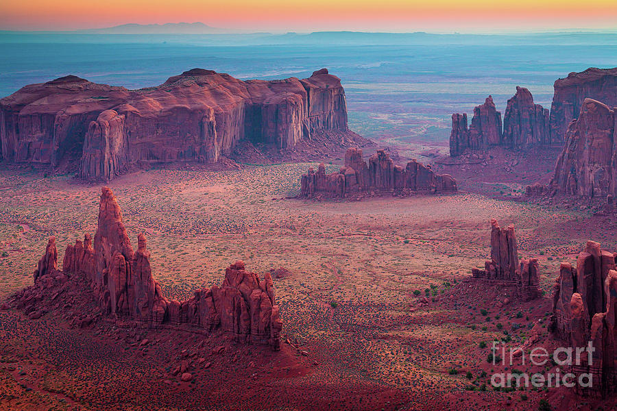 Monument Valley from Hunts Mesa Photograph by Inge Johnsson