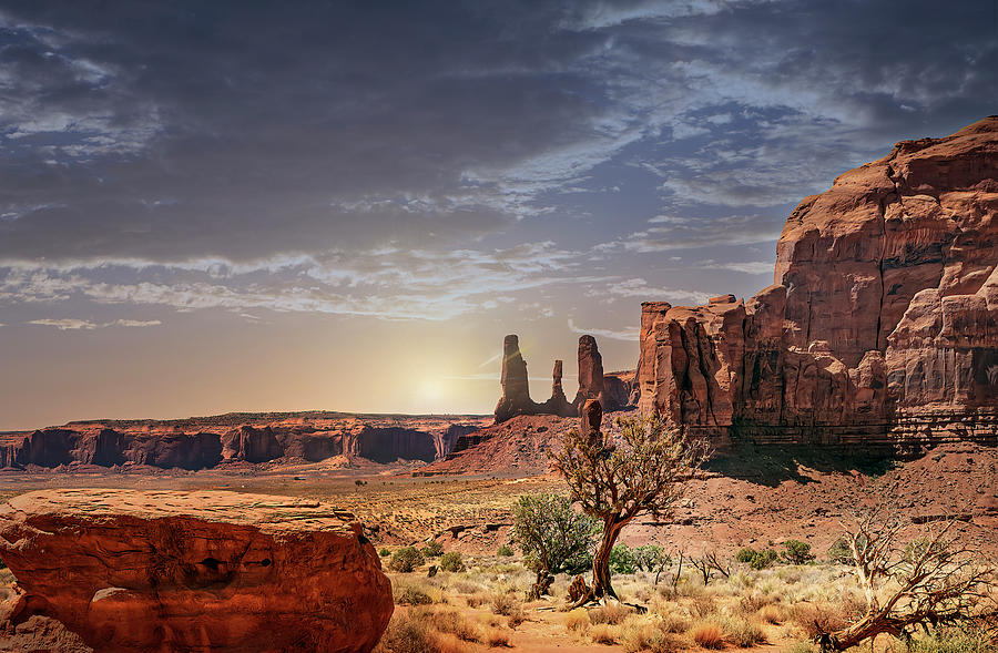 Monument Valley Photograph by Laura Terriere