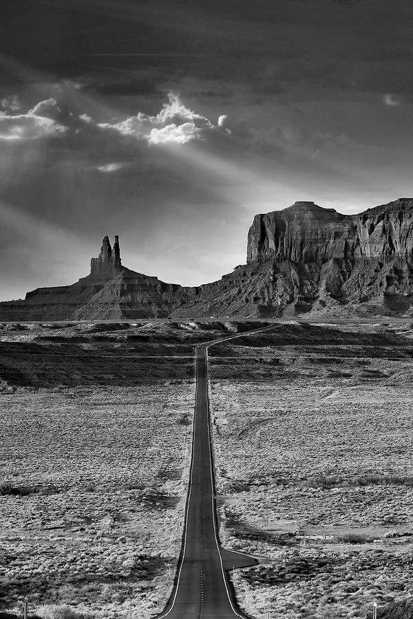 Monument Valley Pathways Photograph by Lou Novick
