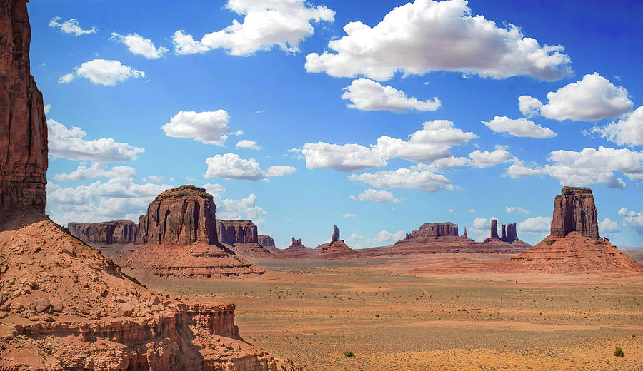 Monument Valley on the Navajo Reservation Photograph by Rebecca Herranen