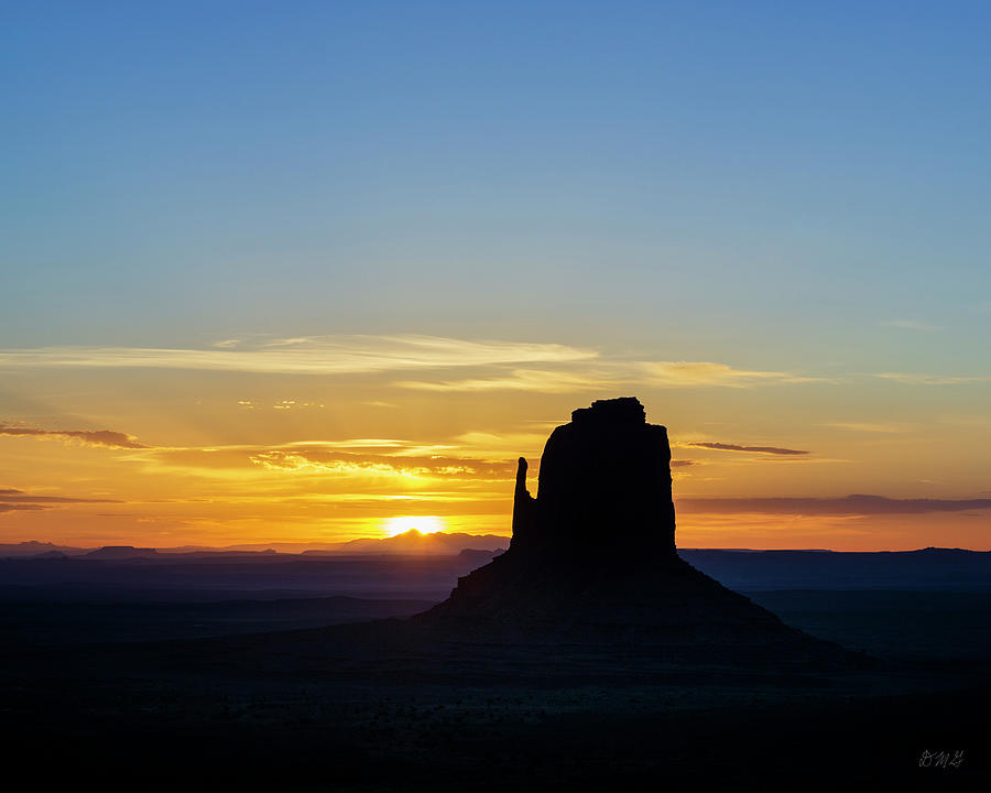 Monument Valley XXIV Sunrise Color Photograph by David Gordon