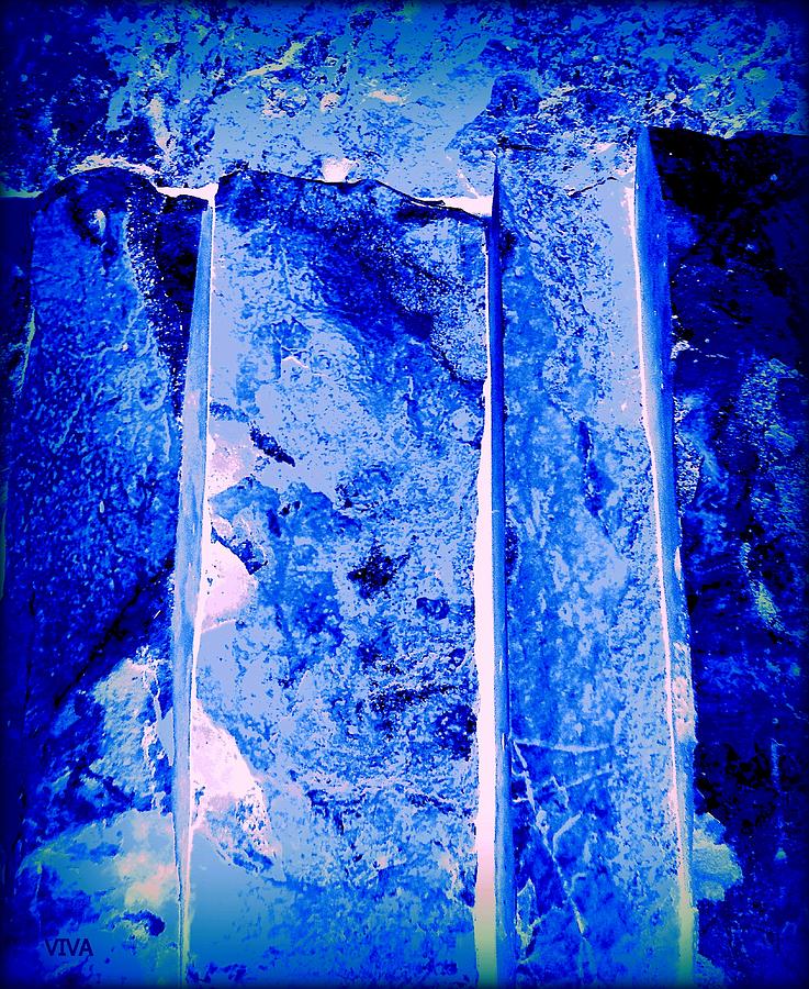 Monumental Blue Granite Photograph by VIVA Anderson