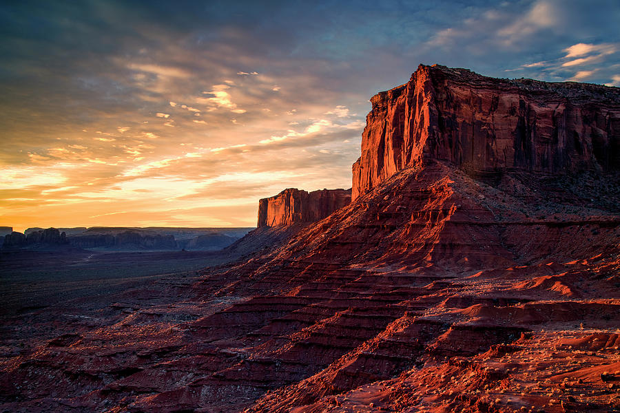 Monumental Sunrise Photograph by Andy Crawford