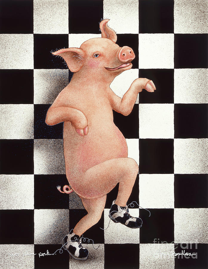 Moo-shoo Pork... Painting by Will Bullas