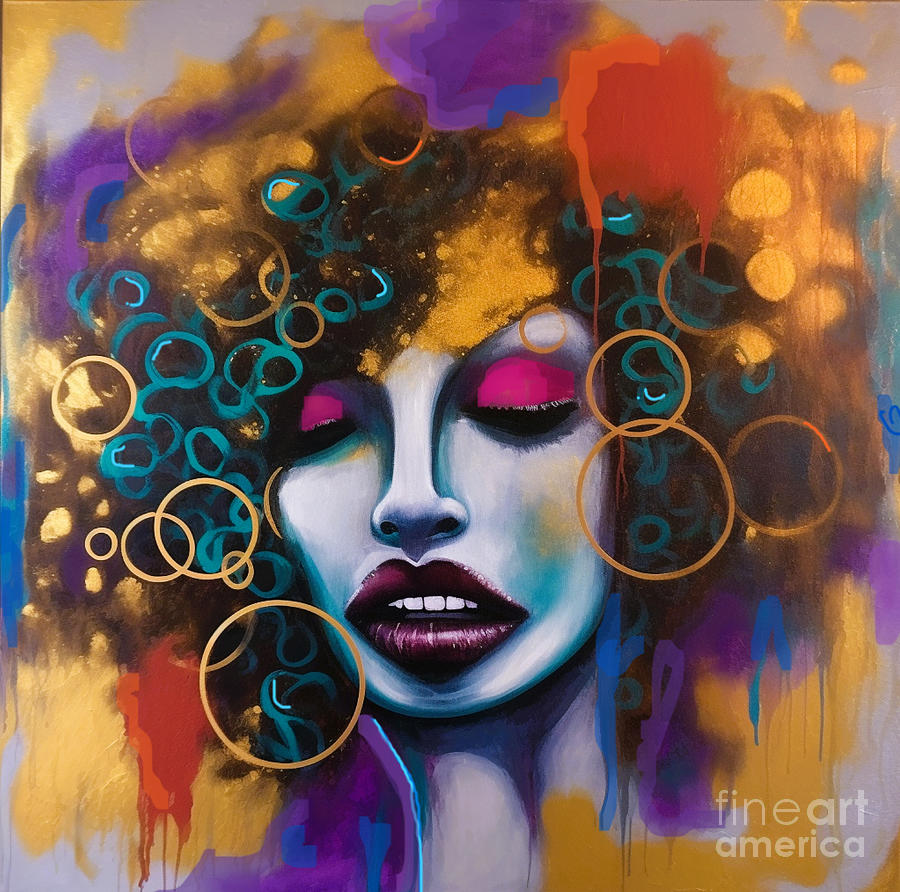 Mood I Art Print Painting by Crystal Stagg