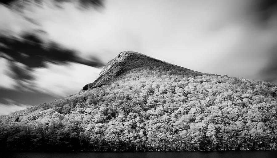 Moody Black And White Franconia Notch Photograph by Dan Sproul