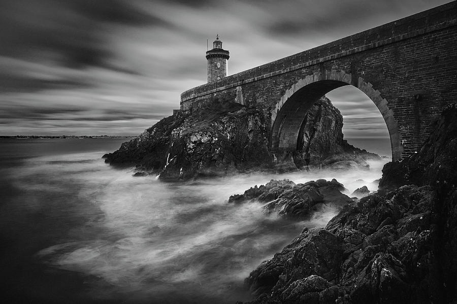 Moody Bridge Photograph by Denis Lomme - Pixels