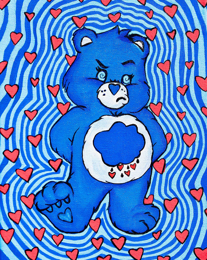 Moody Care Bear by Claire Use