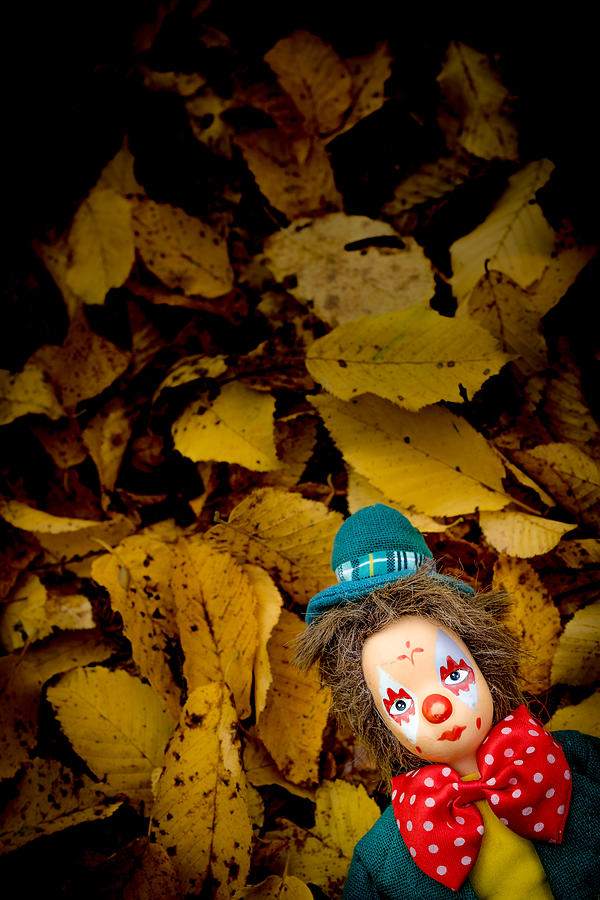 yellow clown doll