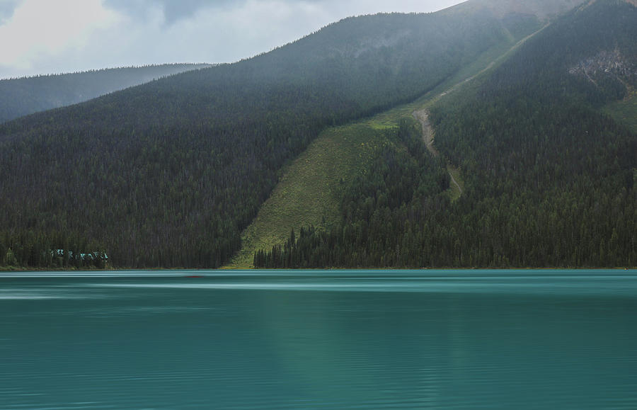 Moody Emerald Lake Canada Long Exposure Photograph by Dan Sproul
