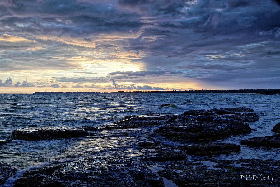 Moody Evening On Erie Photograph