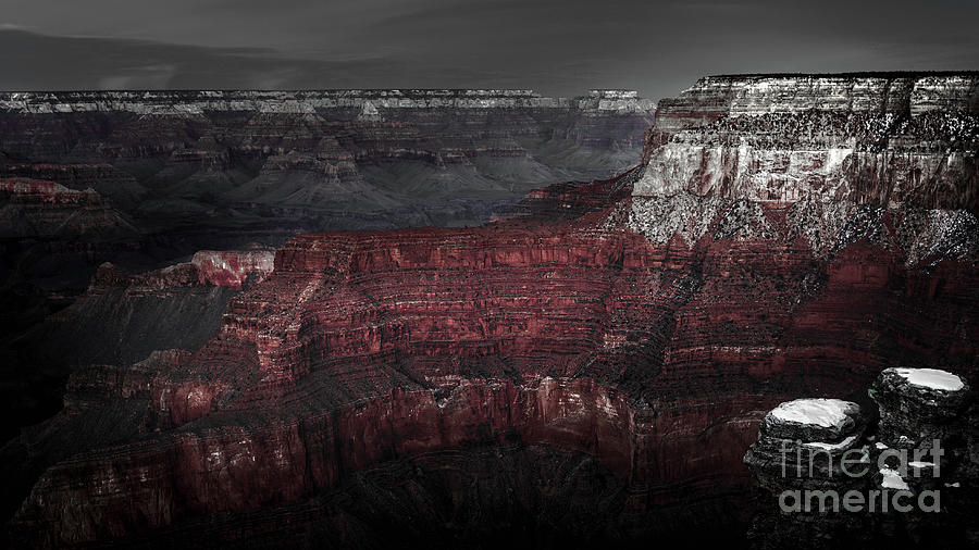 Moody Grand Canyon Photograph by Doug Sturgess
