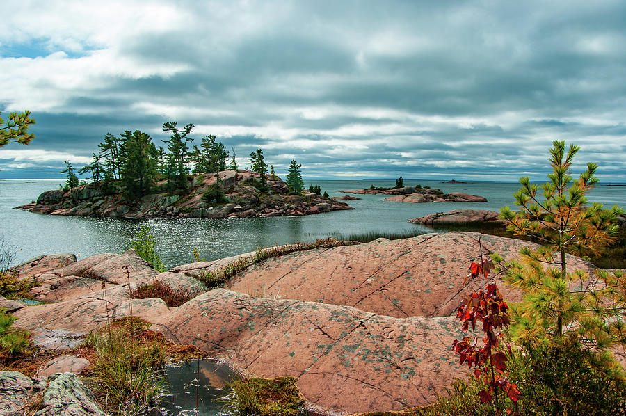 Moody Skies over Georgian Bay Photograph by Stephen Sloan Moody Skies over Georgian Bay Photograph by Stephen Sloan