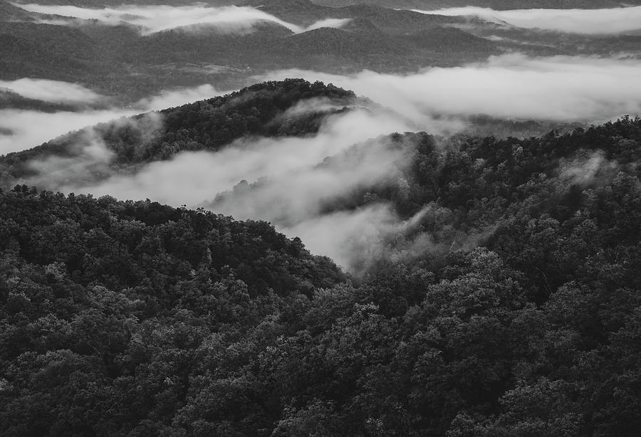 Moody Smokies Landscape Photograph by Dan Sproul