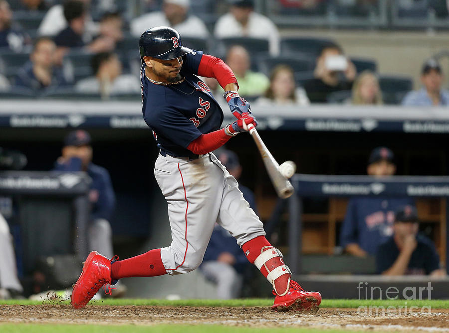 Mookie Betts Photograph by Jim Mcisaac Mookie Betts Photograph by Jim Mcisaac