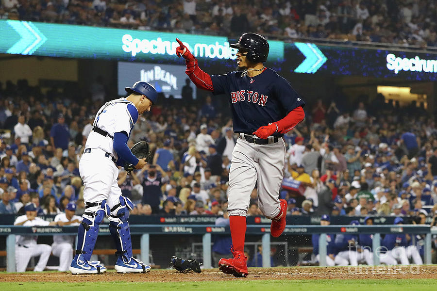 Mookie Betts Photograph by Sean M. Haffey Mookie Betts Photograph by Sean M. Haffey