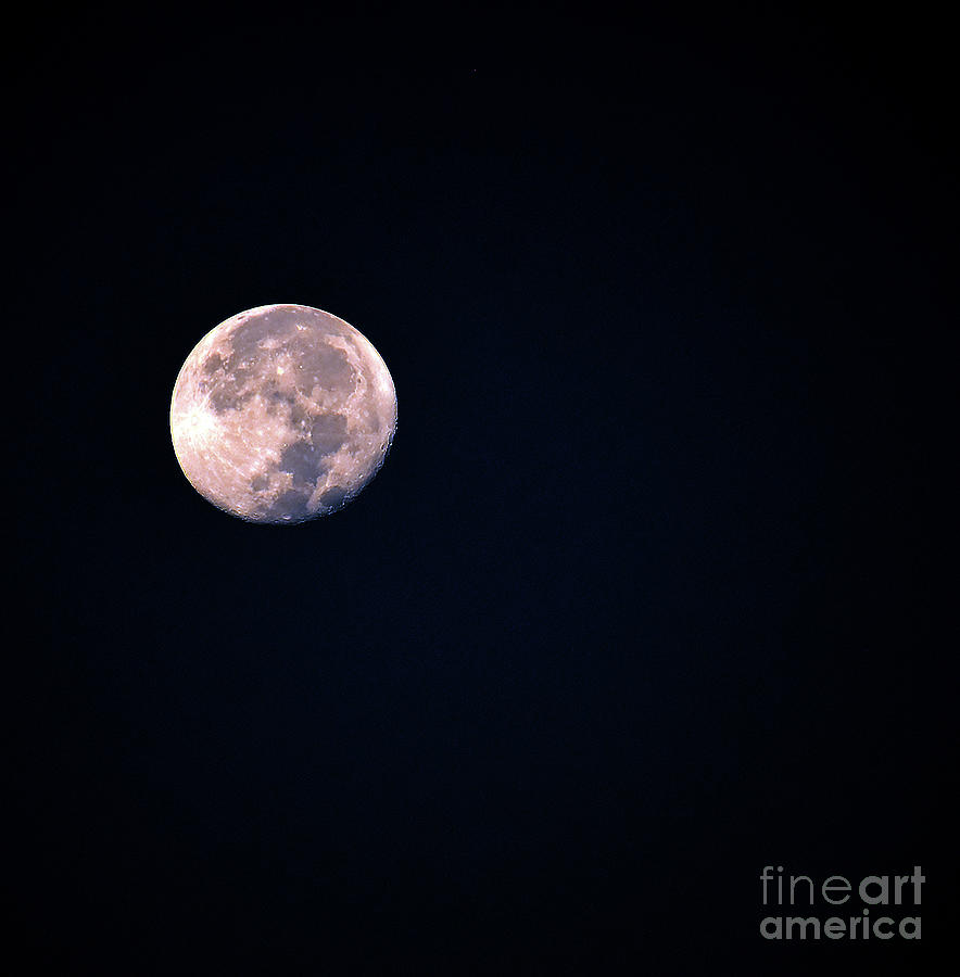 Moon And Beyond Photograph