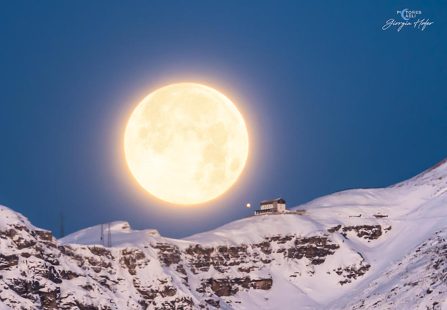 Moon and Mars Photograph by Giorgia Hofer - Fine Art America