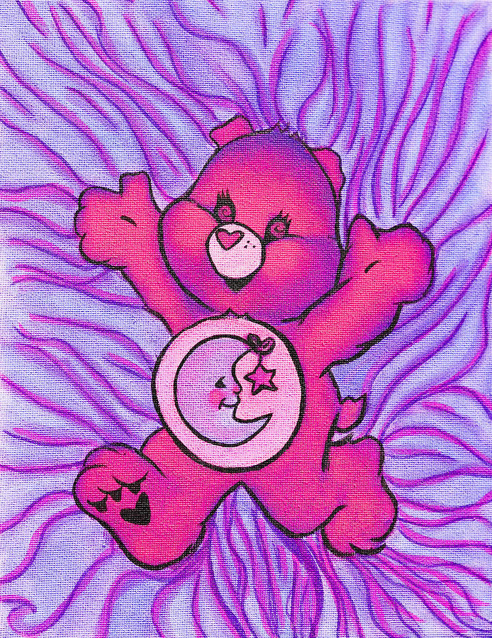 Care bear hot sale painting