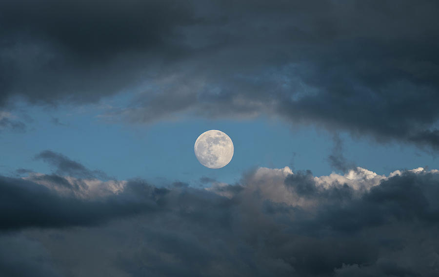 Moon Photograph by Bess Hamiti