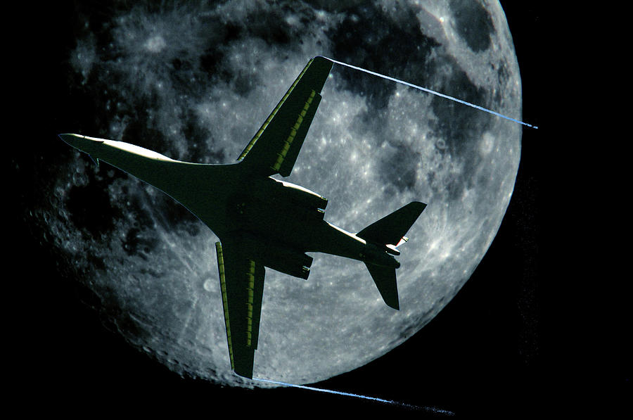 Moon Bomber Photograph by Stephen Tulcus - Fine Art America