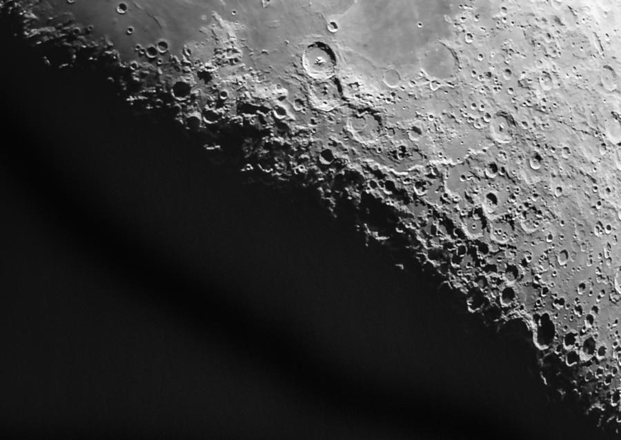 Moon Closeup Photograph by Michael Phillips
