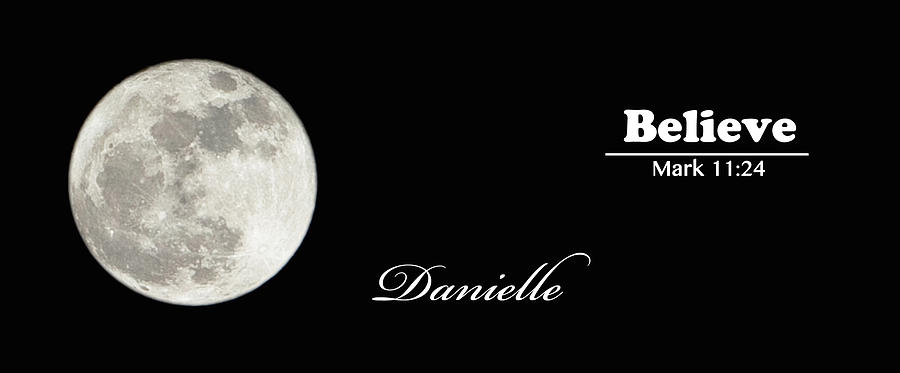 Moon Danielle Digital Art by Rocco Leone