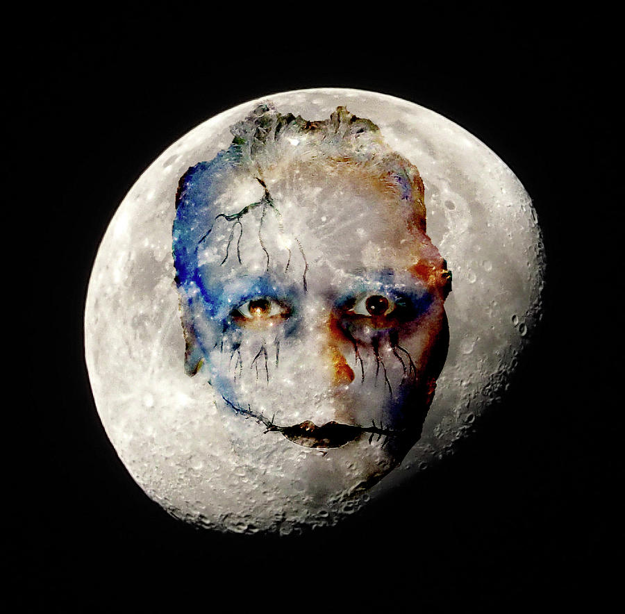 Moon Face Photograph by Scott Olsen