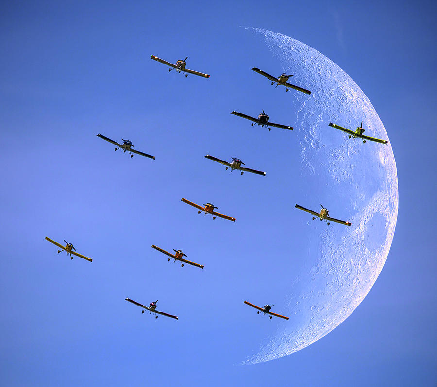 Moon Formation Photograph by Karen Cox