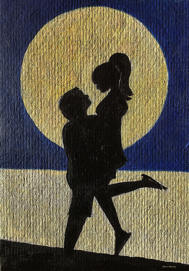 Moon Love 1 Painting