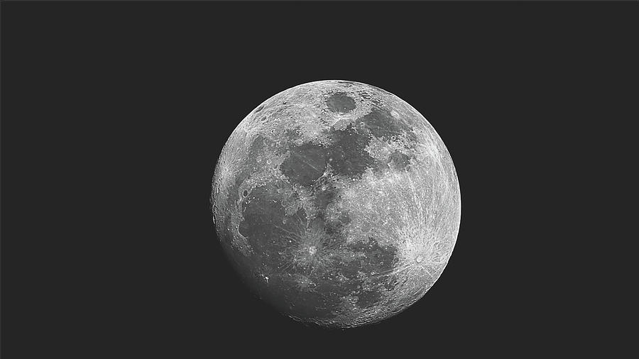 Moon Photograph by Peter Ponzio