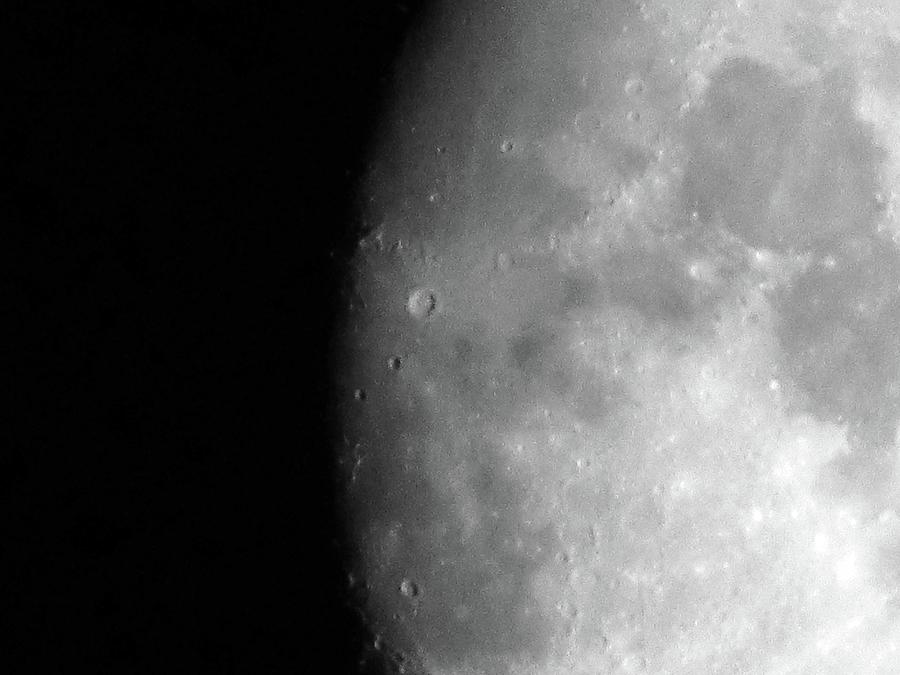 Moon Pulses 22 80 percent Waxing Gibbous 10152021 Photograph by