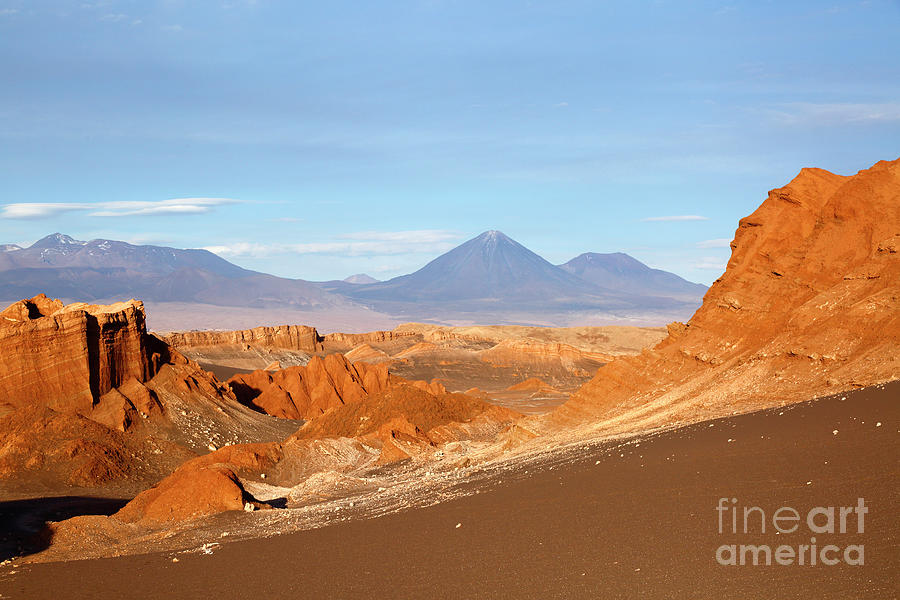 Moon Valley vistas Atacama Desert Chile Photograph by James Brunker