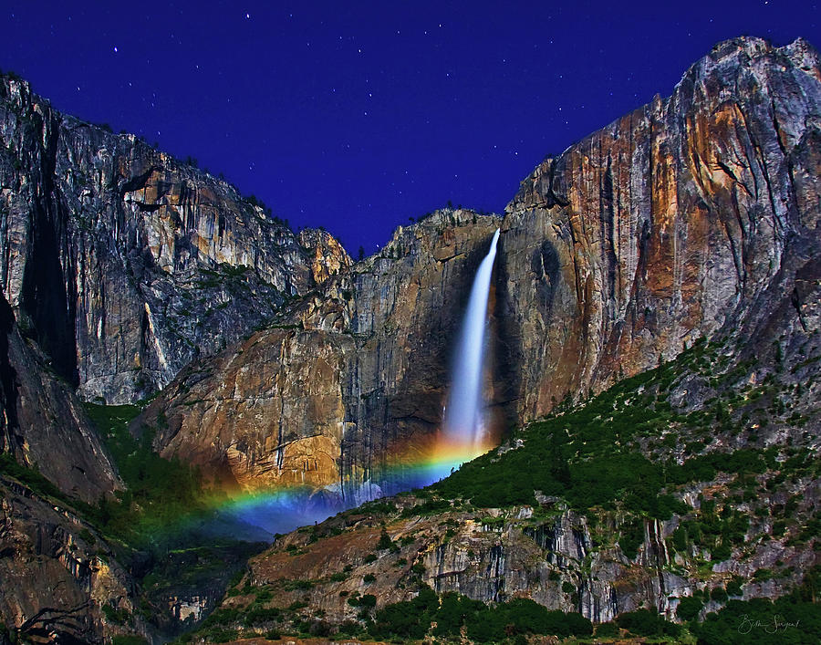 Moonbow Photograph by Beth Sargent