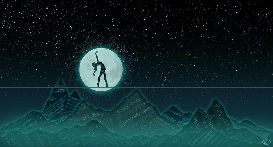Moondance Digital Art by Kenneth Armand Johnson