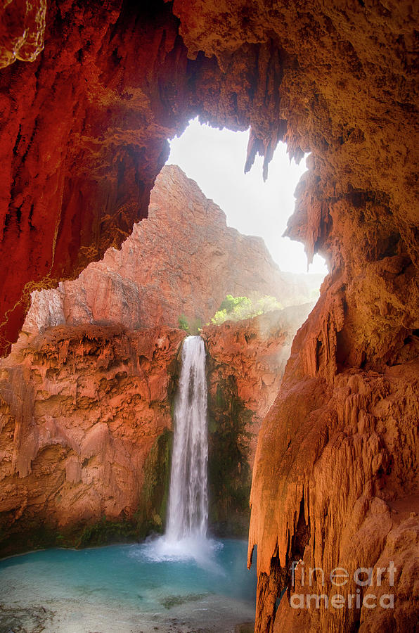 Mooney Falls Arizona 2 Photograph by Bob Christopher