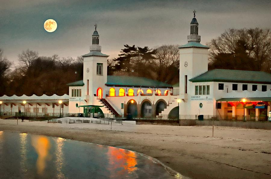 Moonlight on Playland Photograph by Diana Angstadt