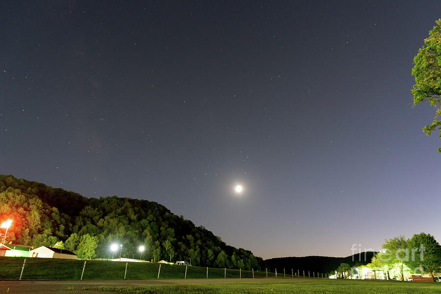 Moonlit Night Over Rural Hills and Countryside Photograph by UA-Visions Moonlit Night Over Rural Hills and Countryside Photograph by UA-Visions