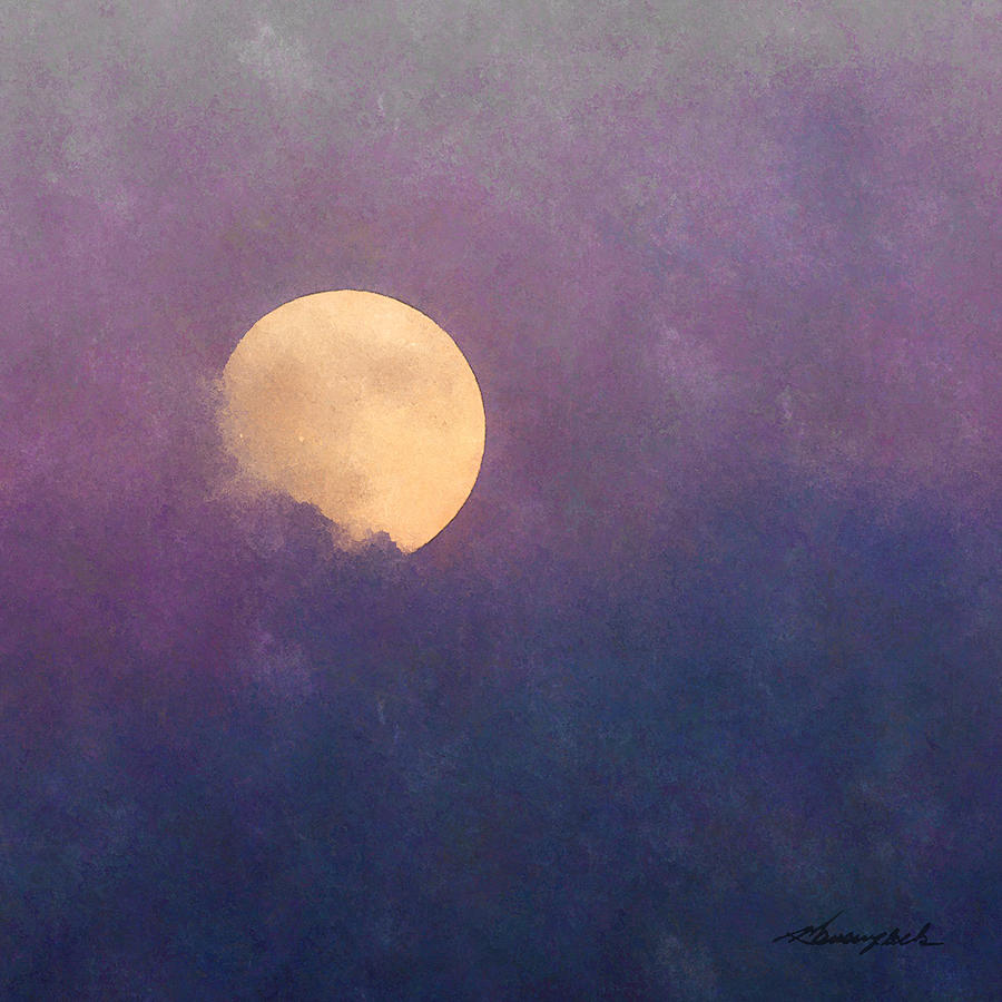 Moonrise Photograph by Alan Hausenflock