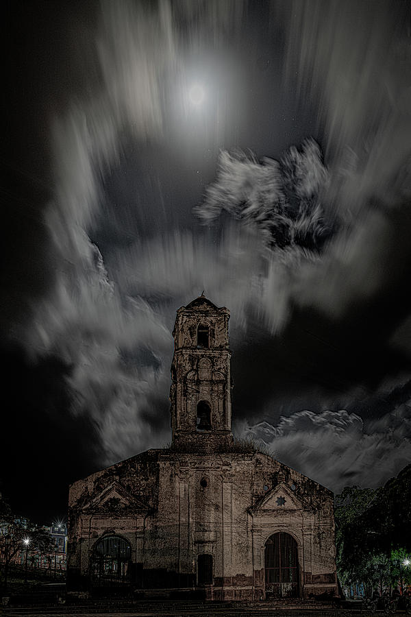 Moonrise Over Santa Ana Photograph by Chris Lord