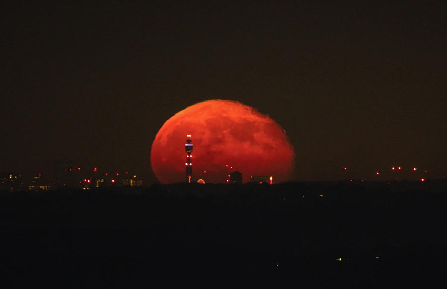 Moonrise Tower Photograph by Geraint Jones - Pixels